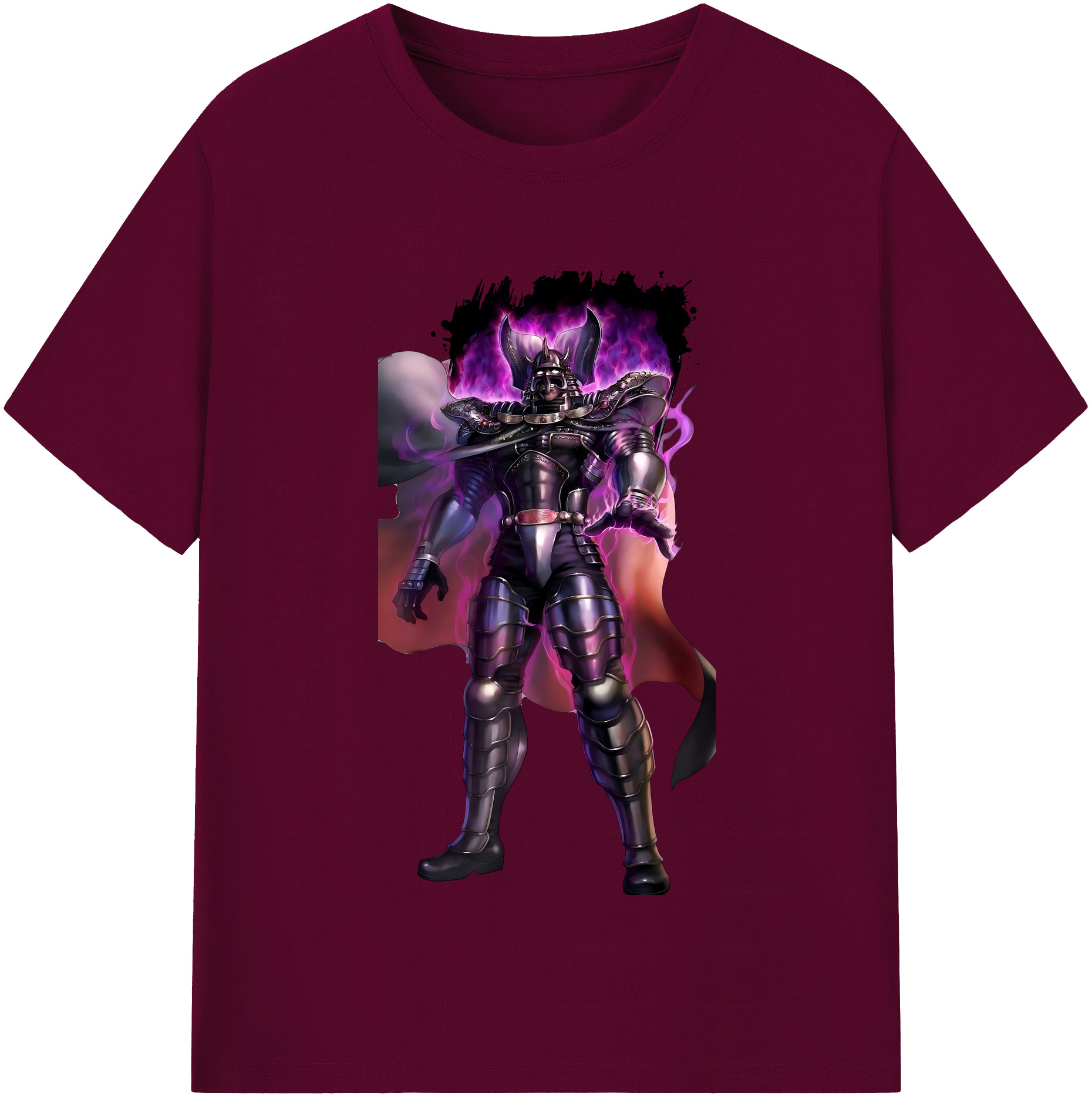 （画像用） 北斗の拳 Fist of the North Star レディースカジュアルプリントTシャツ（綿100％）